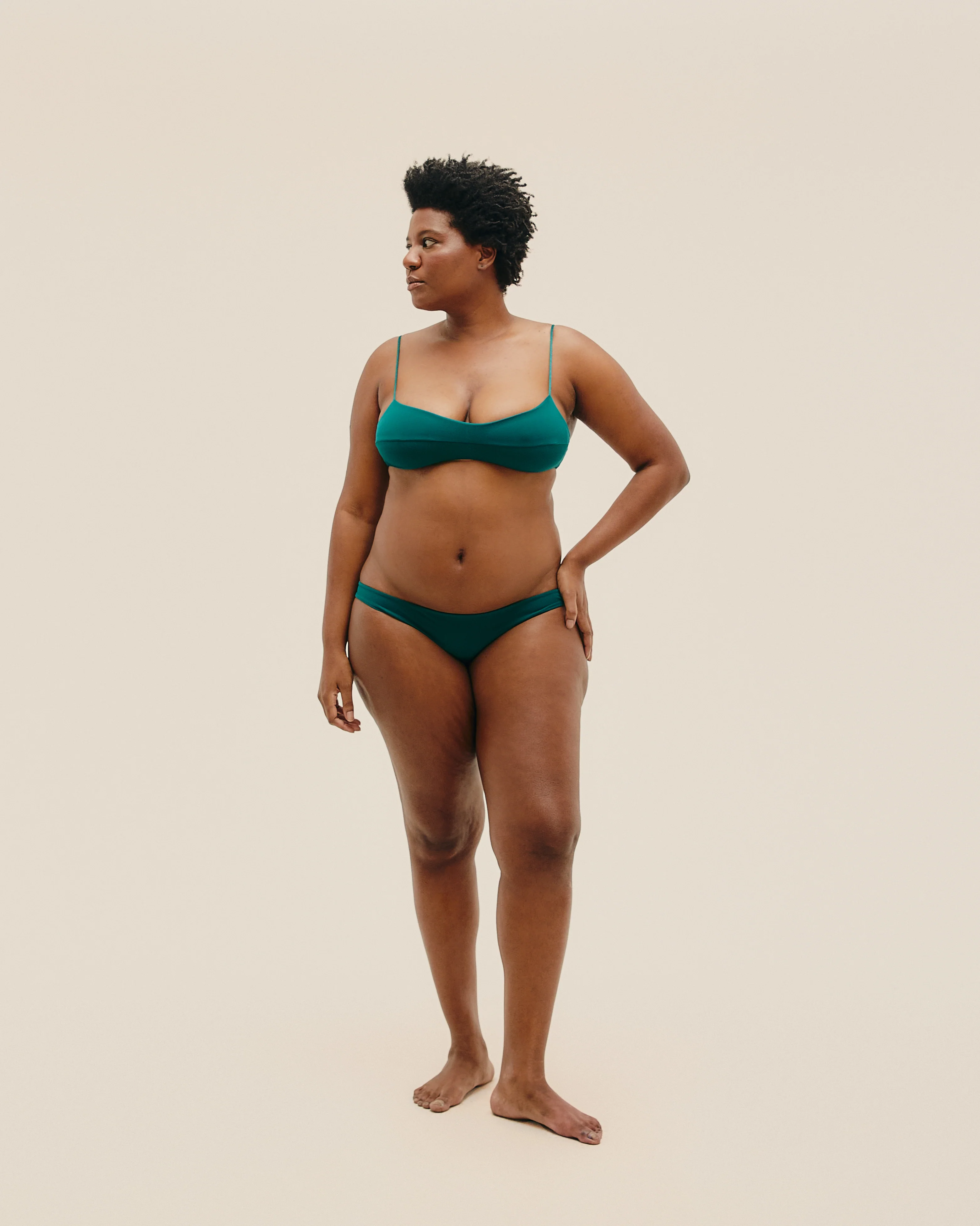 THIN BASIC BOTTOM HARBOR BLUE