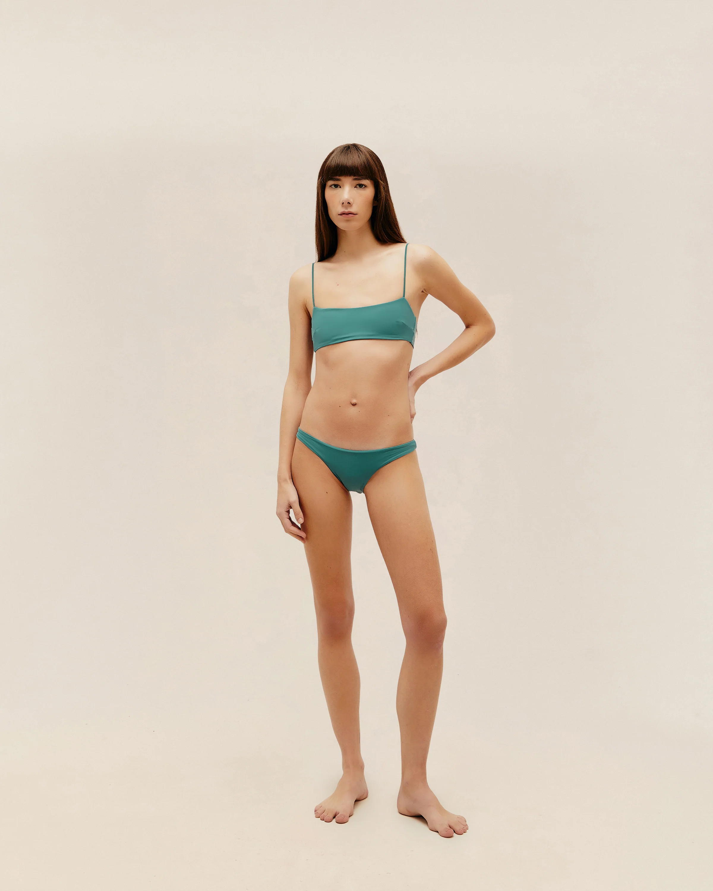 THIN BASIC BOTTOM SEAWEED GREEN - Image 2