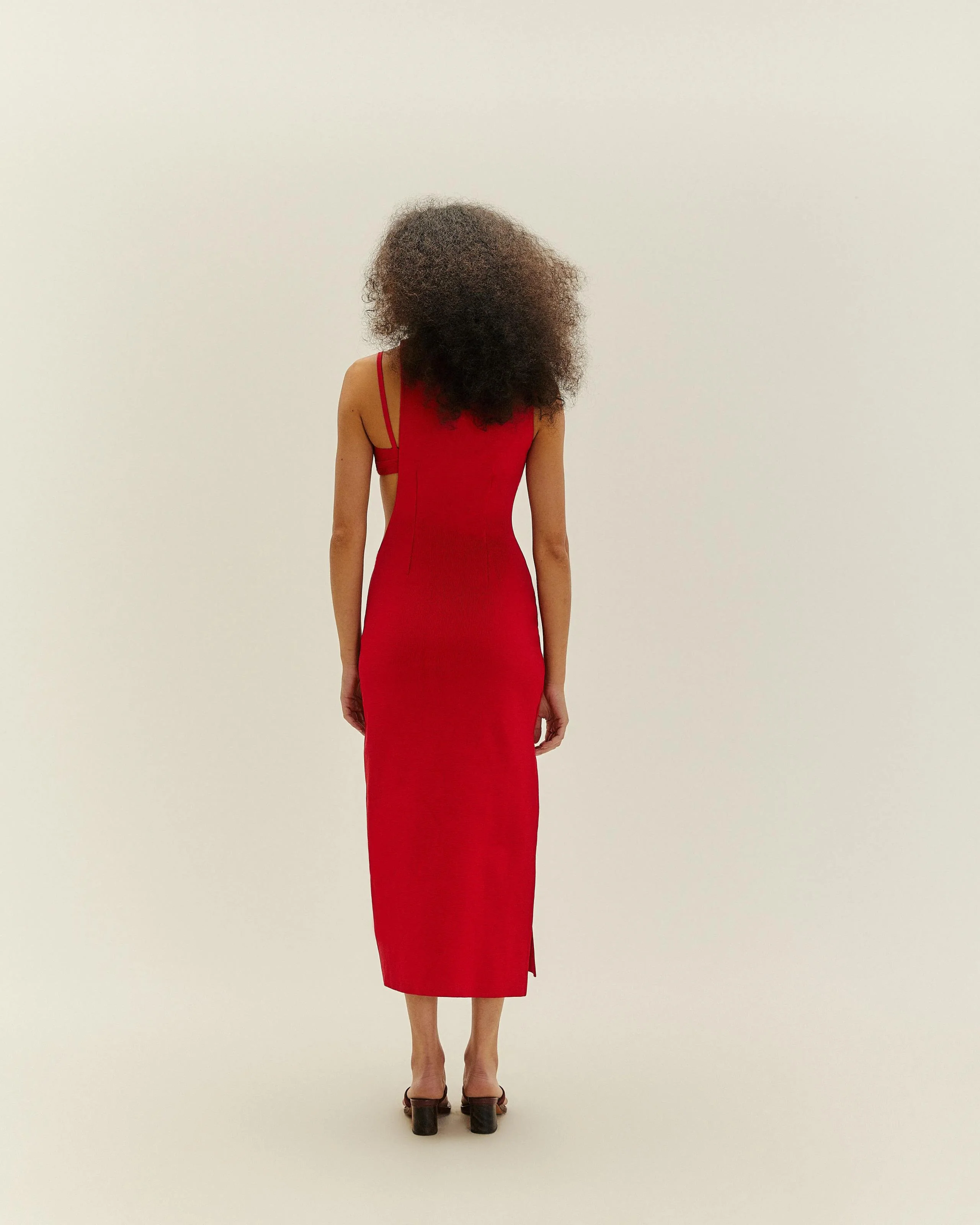 TOP MAITE TRICOT RED SHIFT - Image 2