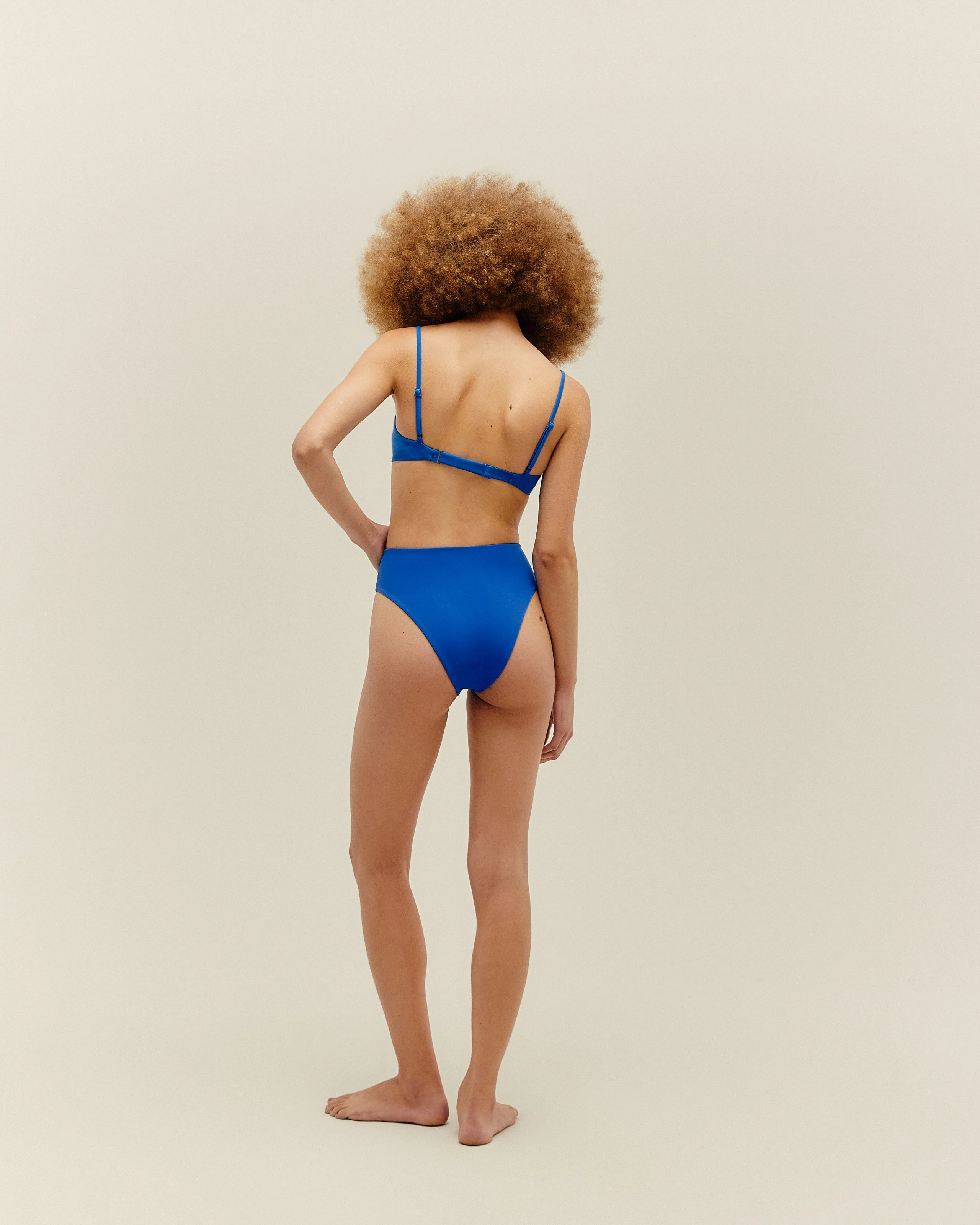 TOP MEIA TACA REGULAVEL COBALT BLUE - Image 3