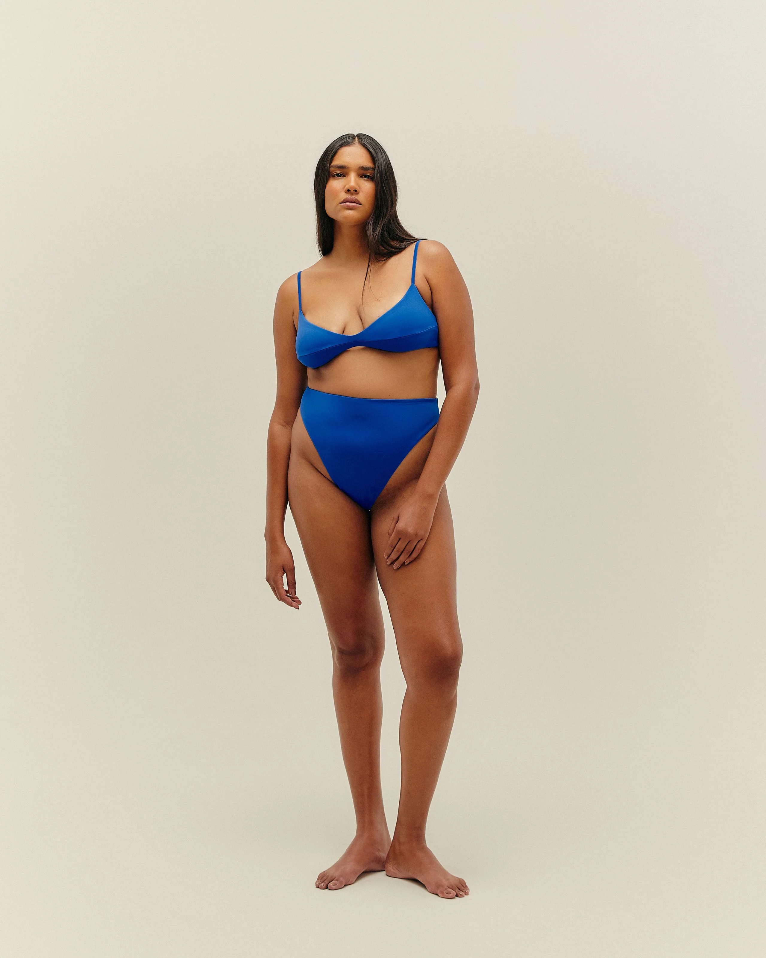 TOP MONICA REGULAVEL COBALT BLUE - Image 2