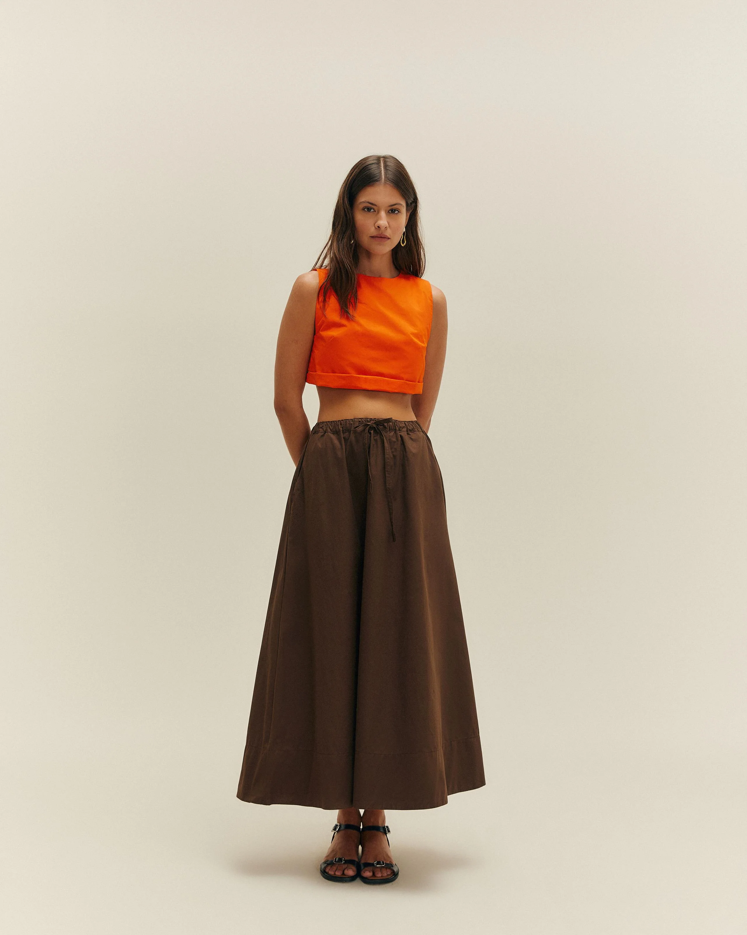 VANESSA SKIRT BRAUNA BROWN - Image 2