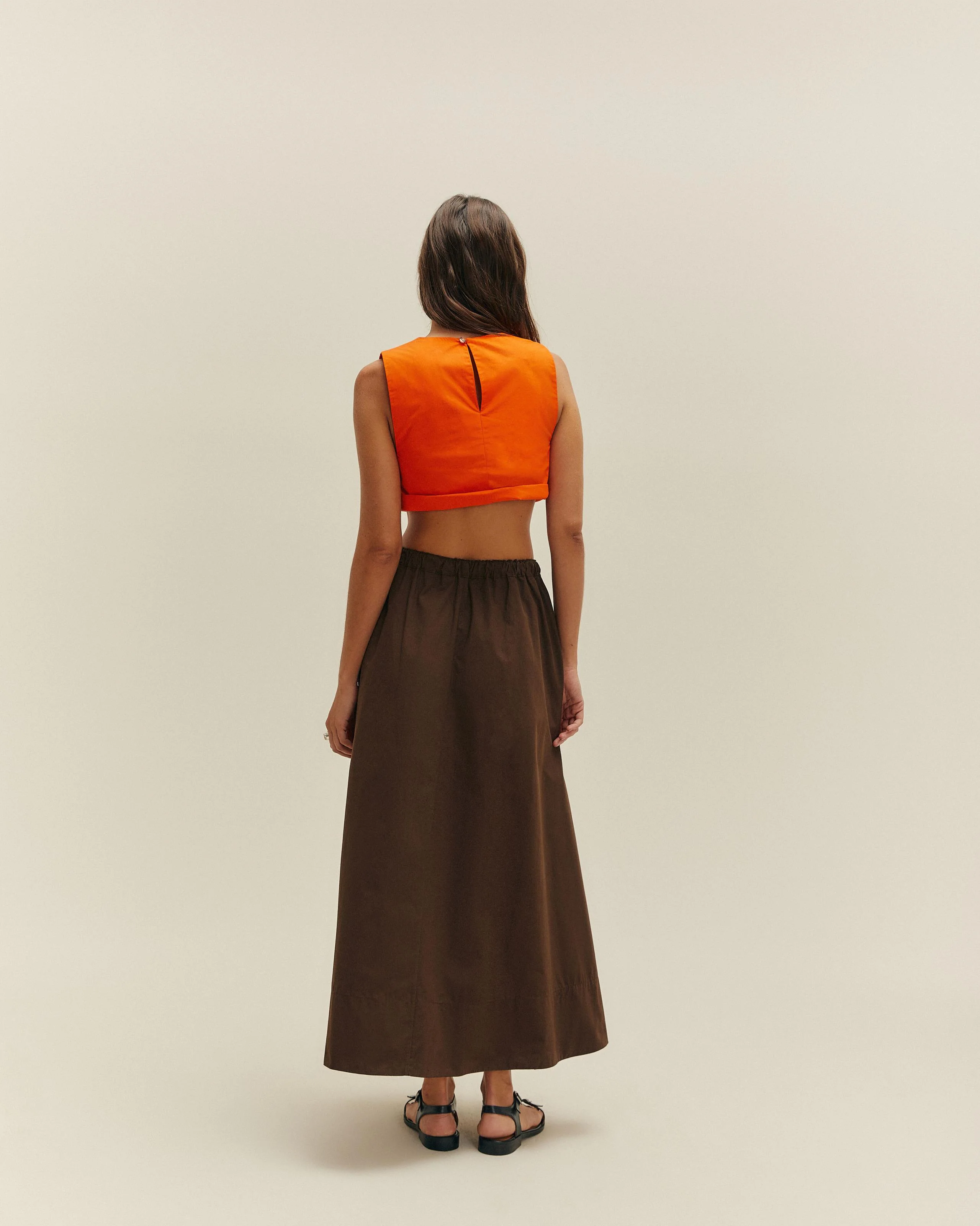 VANESSA SKIRT BRAUNA BROWN - Image 3