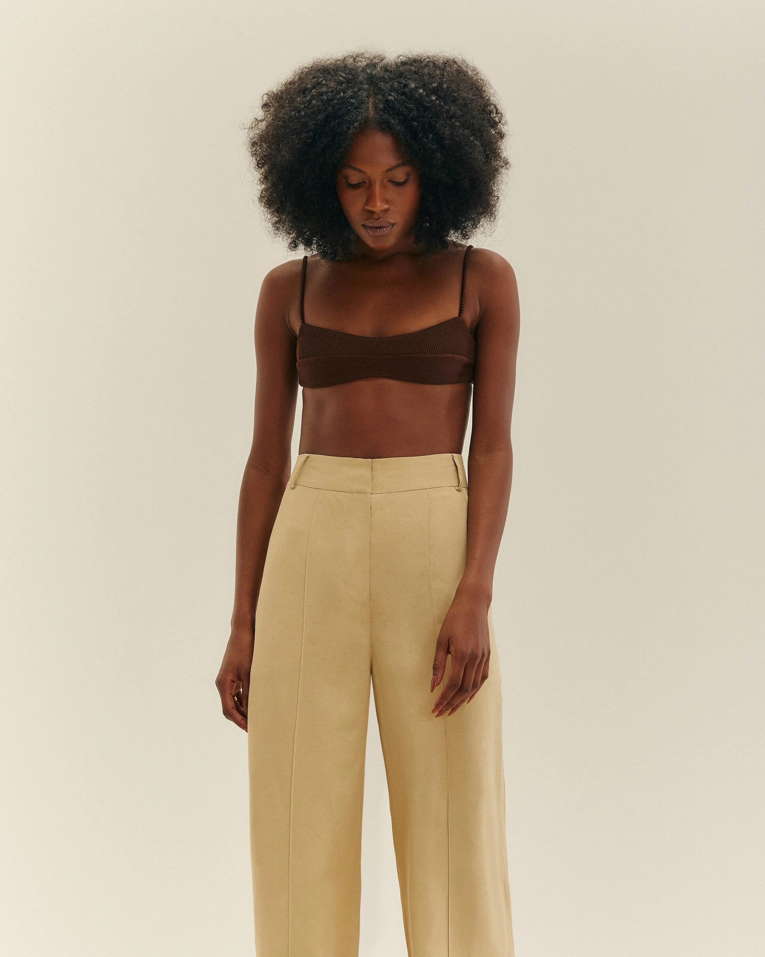 VERENA PANTS CUBAN SAND - Image 4