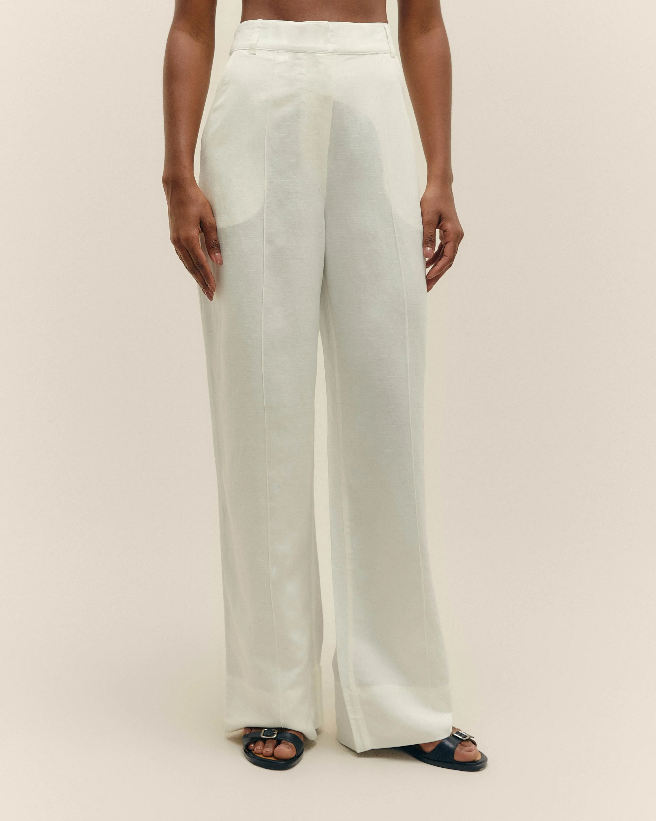 .VERENA PANTS OFF-WHITE - Image 3