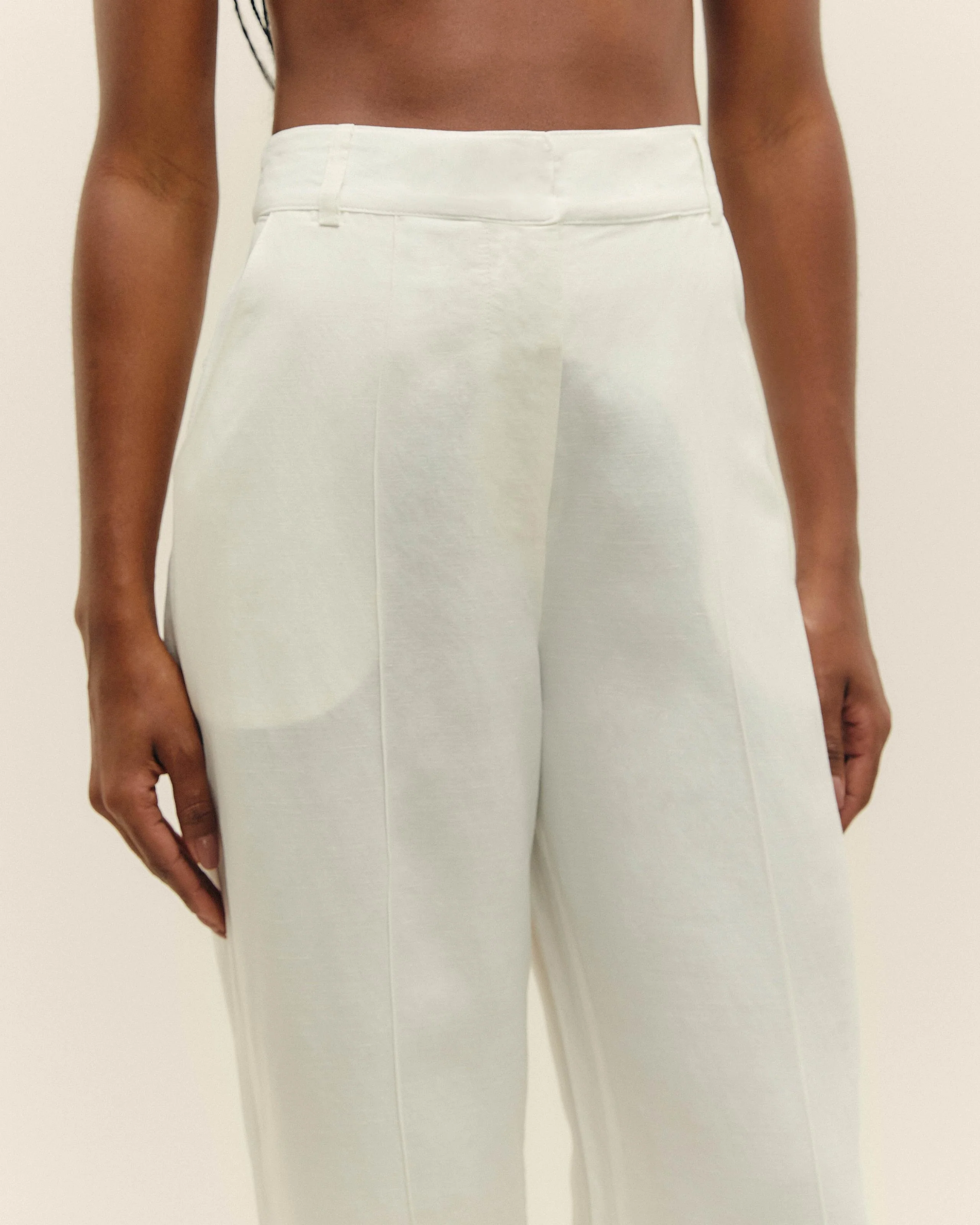 .VERENA PANTS OFF-WHITE - Image 4
